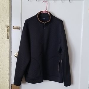 Mens quilted sweater jacket